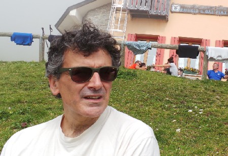 Lorenzo Guadagnucci al rifugio Dal Piaz (Belluno), 28/09/2014