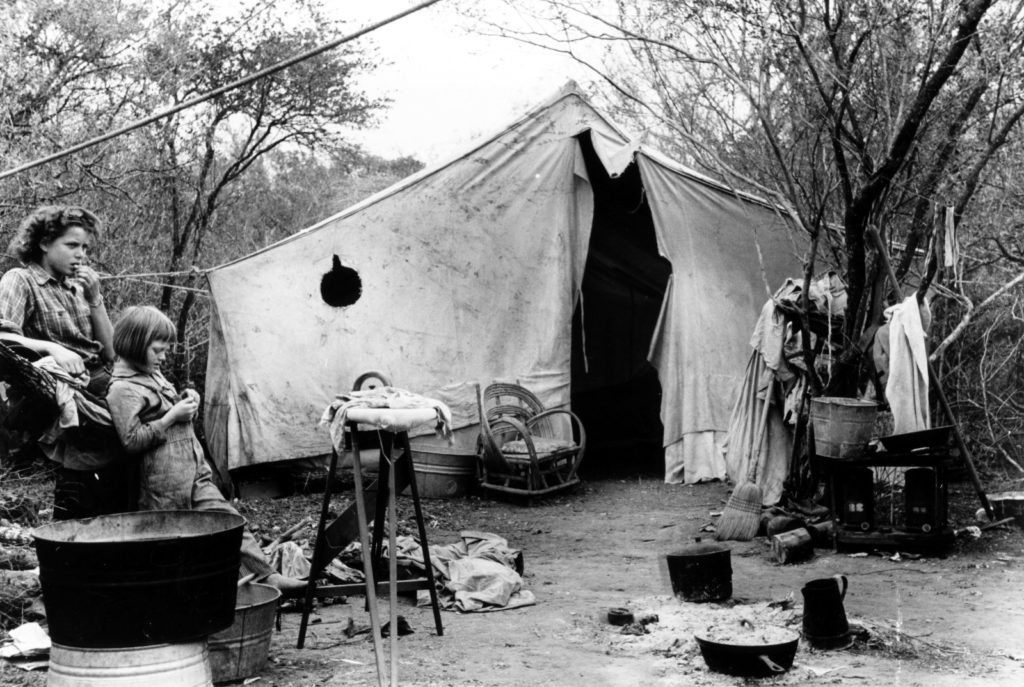 Migranti dell'Arizona in Texas, 1936